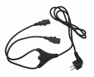Gembird Adapter Schuko - 2x C13 1,8m - 64528 - zdjęcie 1